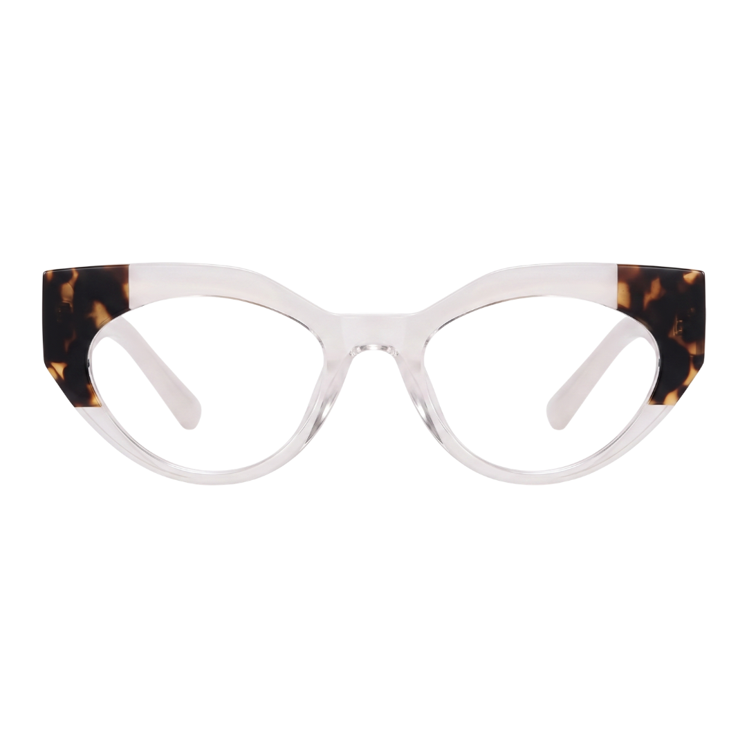 JAQUELINE CAT-EYE PRESCRIPTION | White Tortoise - Gleam Eyewear | Prescription Glasses