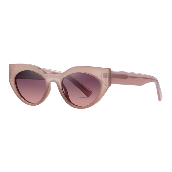 JAQUELINE CAT-EYE SUNGLASSES | Pink Taupe