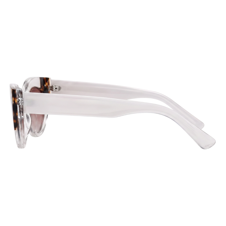 JAQUELINE CAT-EYE SUNGLASSES | White Tortoise - Gleam Eyewear | UV Protection Sunglasses