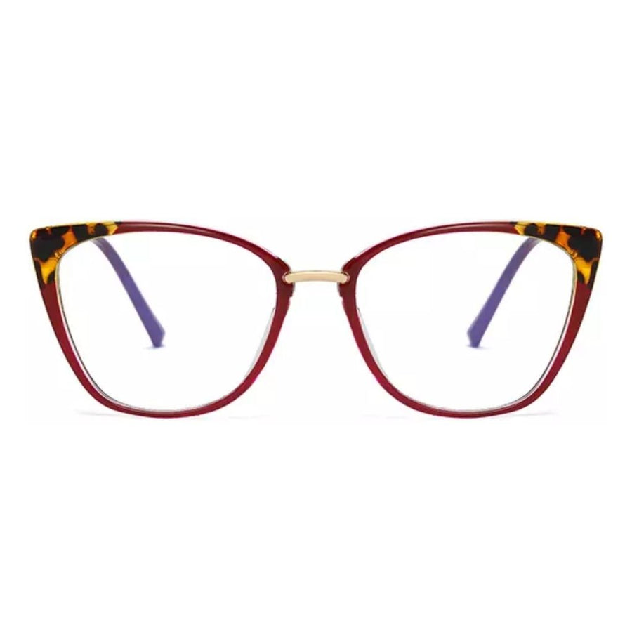 JANE | Red - Gleam Eyewear | Blue Light Blocking Glasses