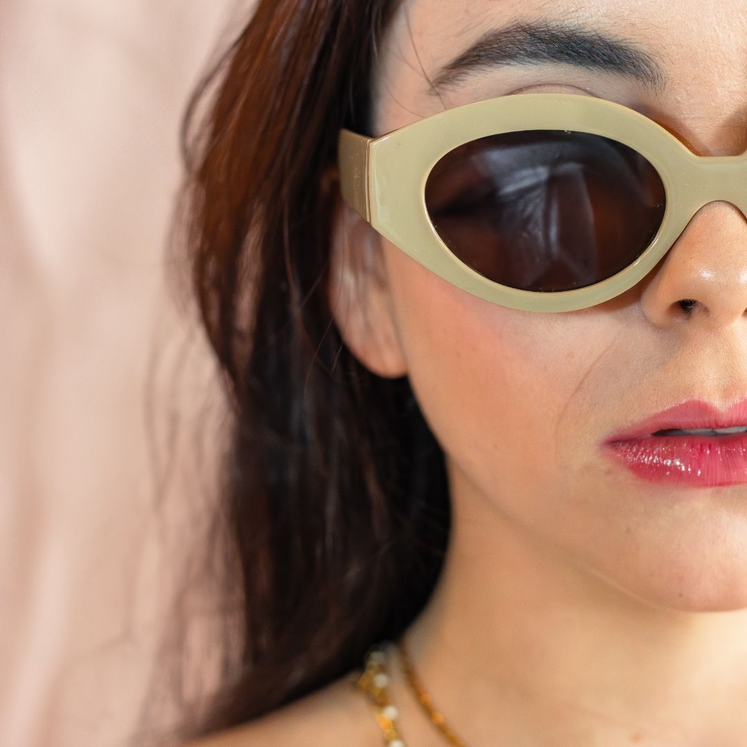 Josephine Sunglasses | Tan Latte