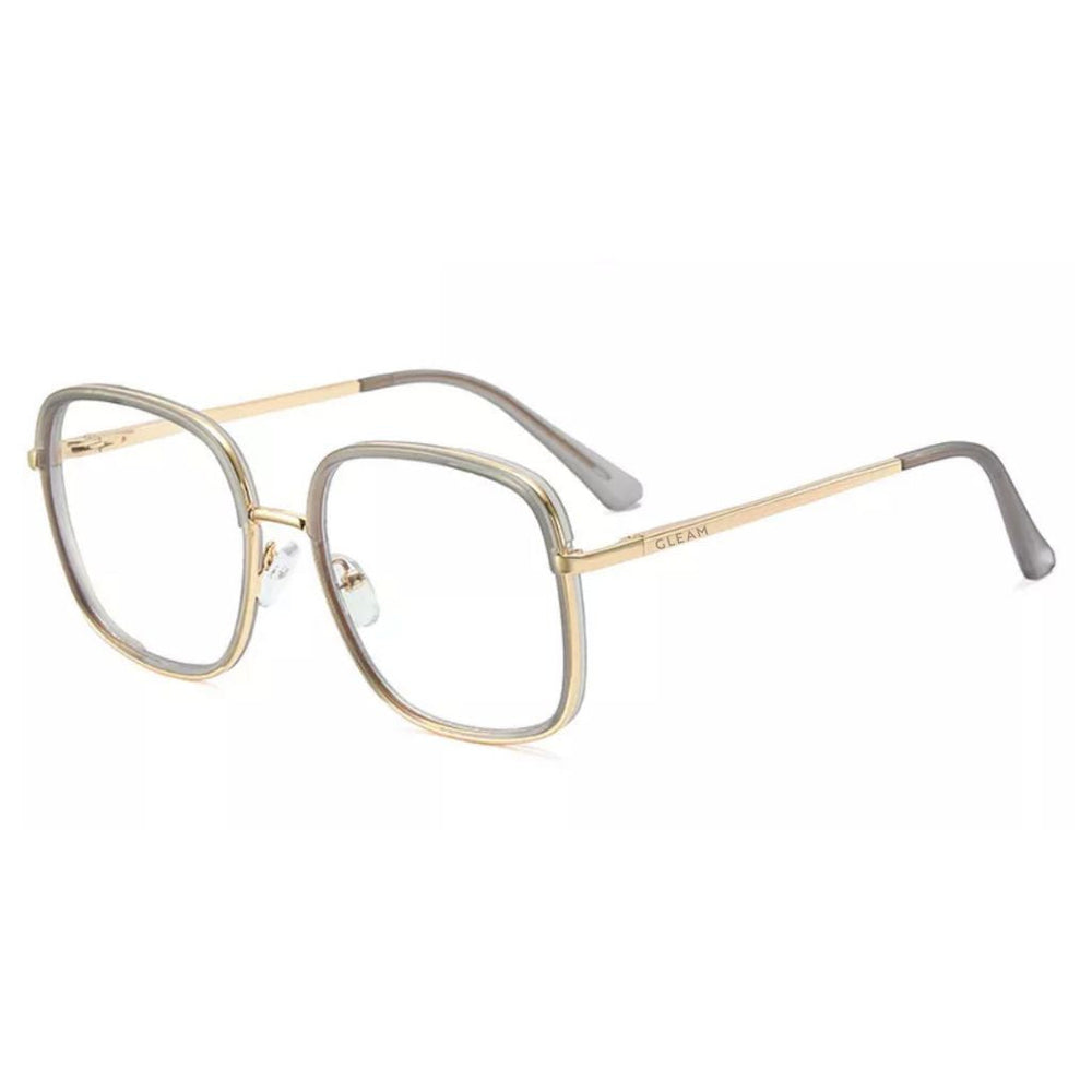 MALALA | Gray - Gleam Eyewear | Blue Light Blocking Glasses