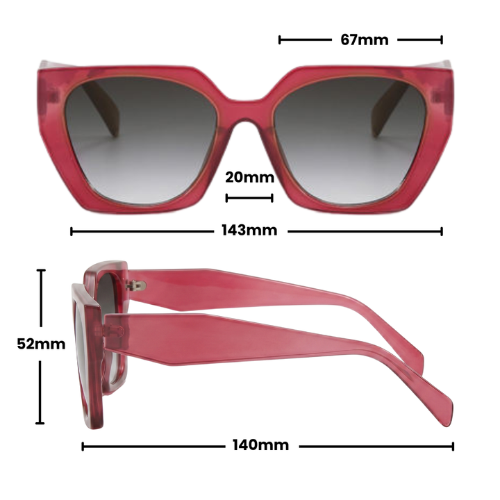RITA Sunglasses | Berry