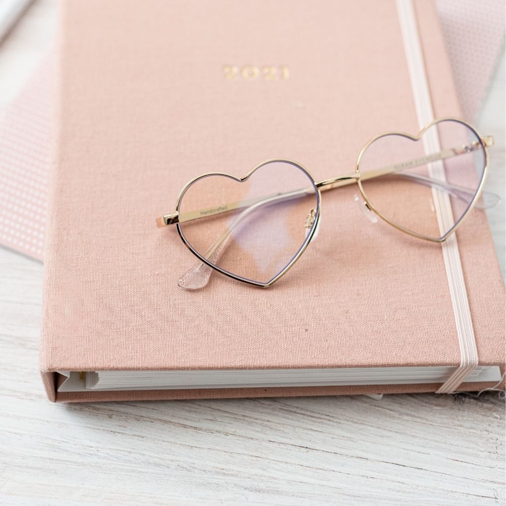 ROSA | Gold - Gleam Eyewear | Blue Light Blocking Glasses