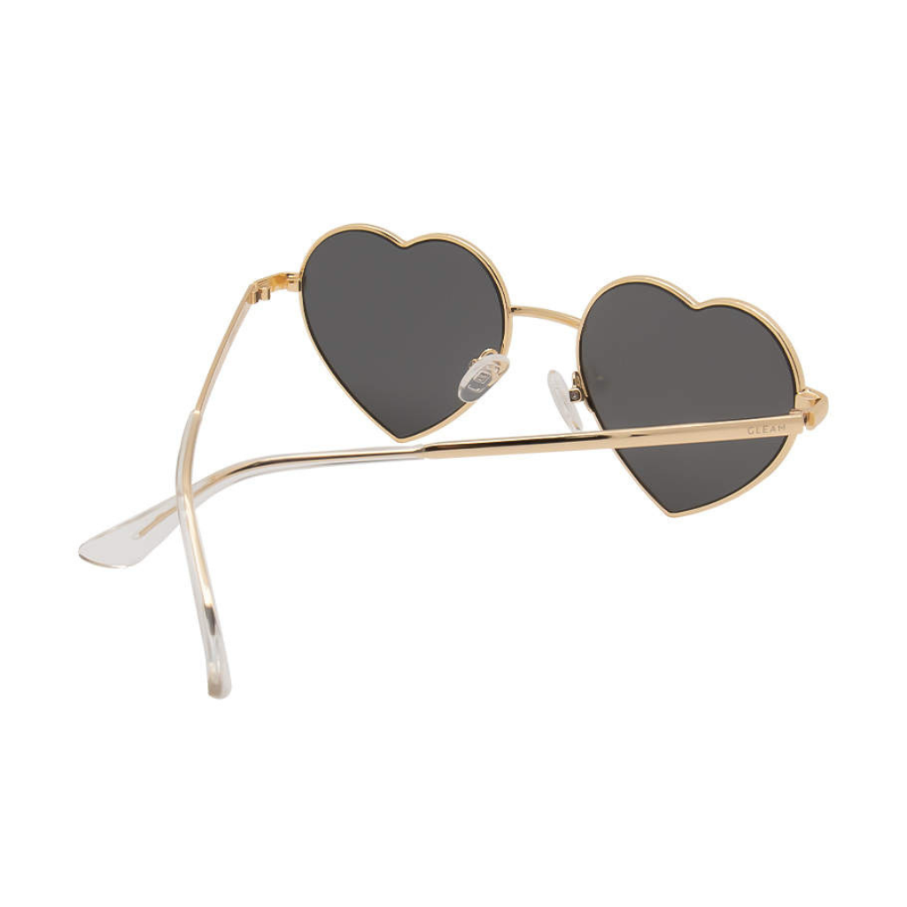 Silver heart shaped sunglasses sales