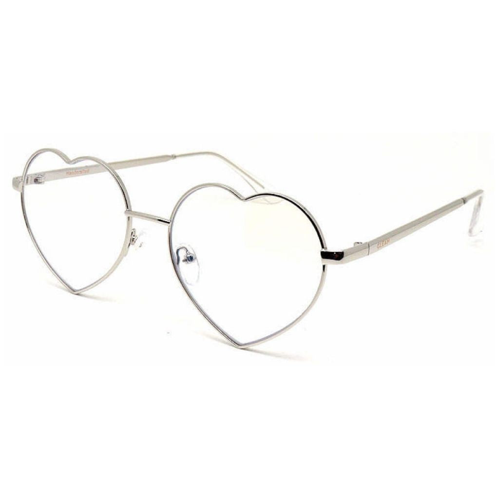 ROSA PRESCRIPTION | Silver - Gleam Eyewear | Blue Light Blocking Glasses