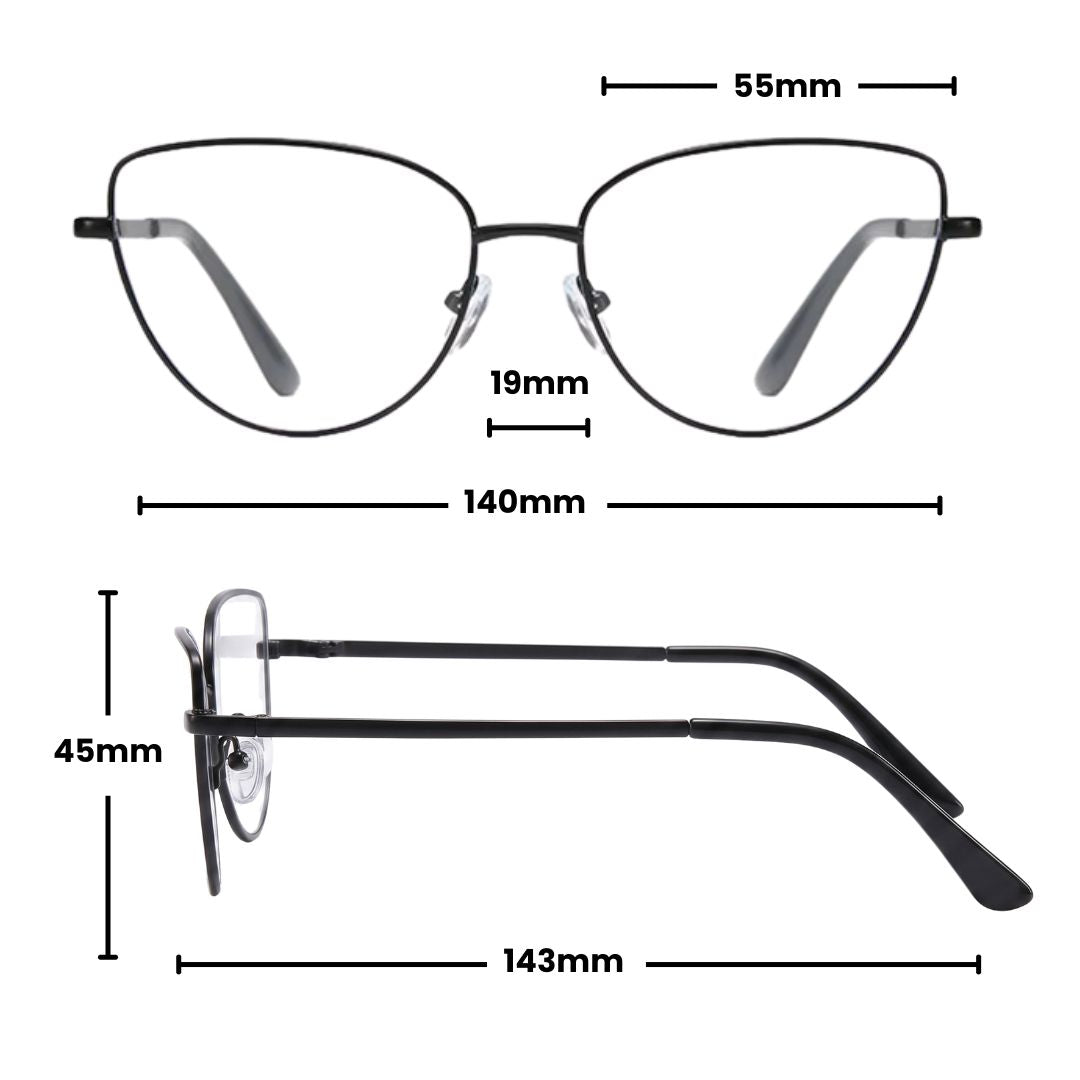 SHIRLEY PRESCRIPTION | All Black