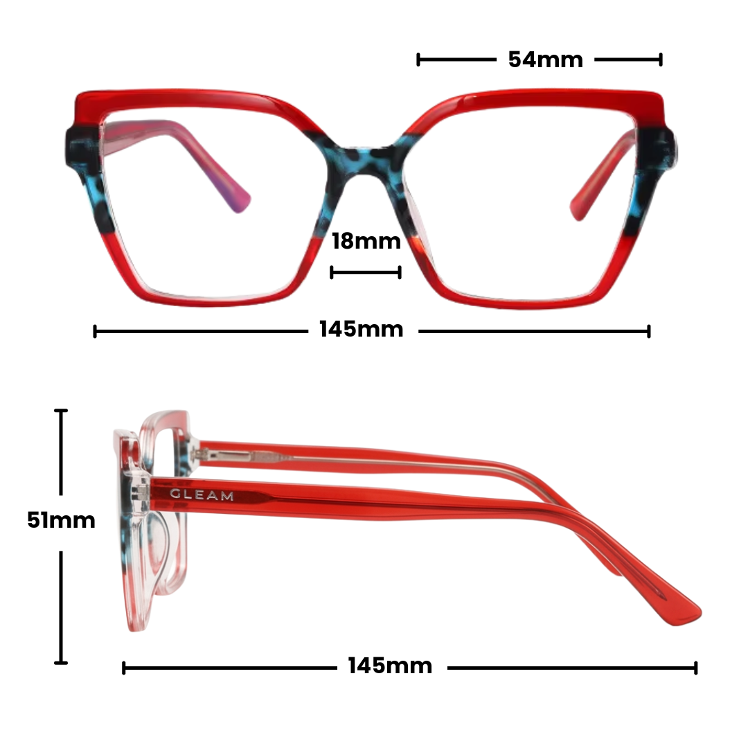 DOLORES | Pink Tortoise - Gleam Eyewear | Prescription Glasses