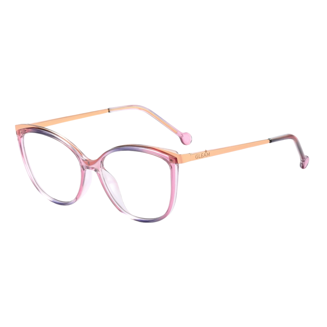 SONIA PRESCRIPTION | Pink Purple - Gleam Eyewear | Prescription Glasses