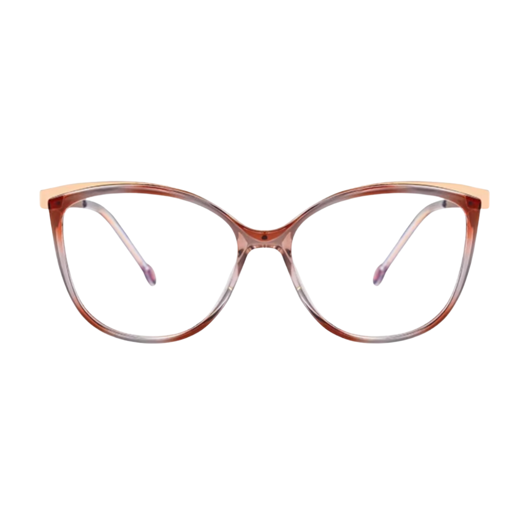 SONIA PRESCRIPTION | Rust Gray - Gleam Eyewear | Prescription Glasses