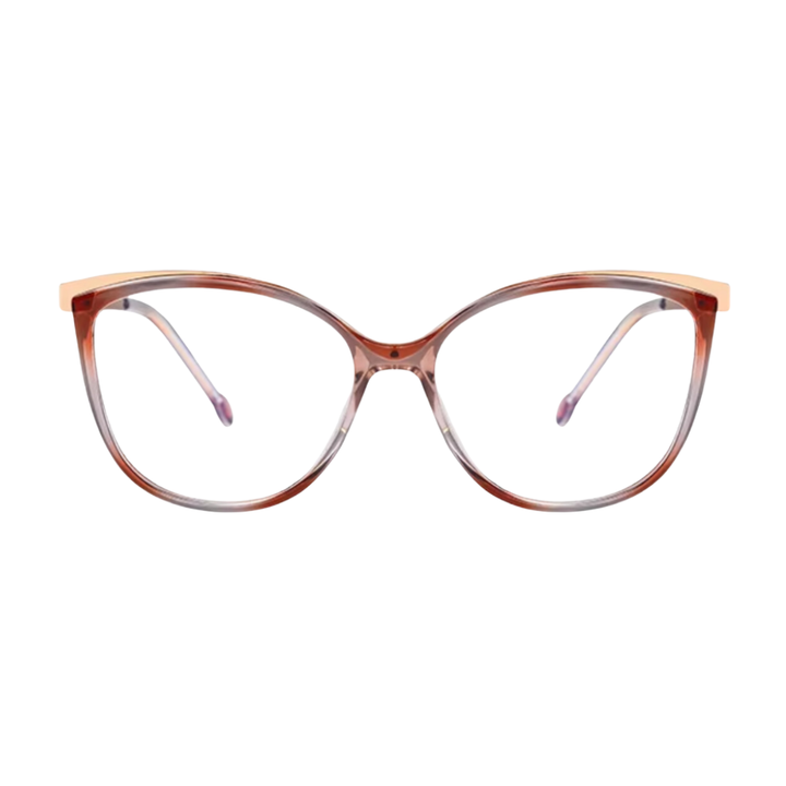 SONIA PRESCRIPTION | Rust Gray - Gleam Eyewear | Prescription Glasses