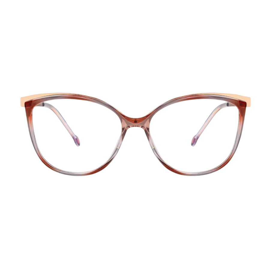 SONIA PRESCRIPTION | Rust Gray - Gleam Eyewear | Prescription Glasses