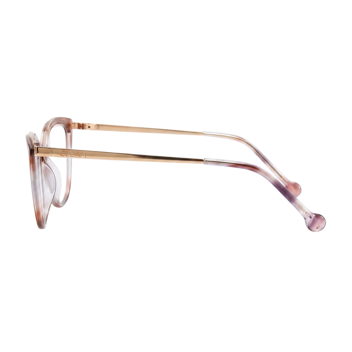 SONIA PRESCRIPTION | Rust Gray - Gleam Eyewear | Prescription Glasses