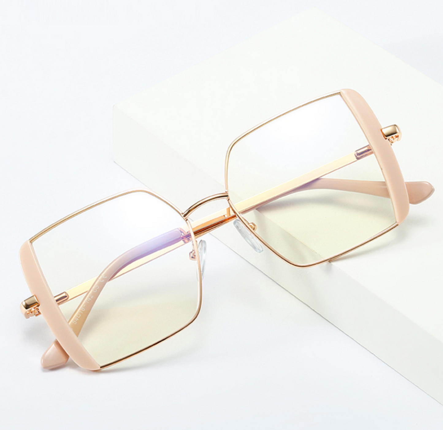 DOROTHY | Blush - Gleam Eyewear | Blue Light Blocking Glasses