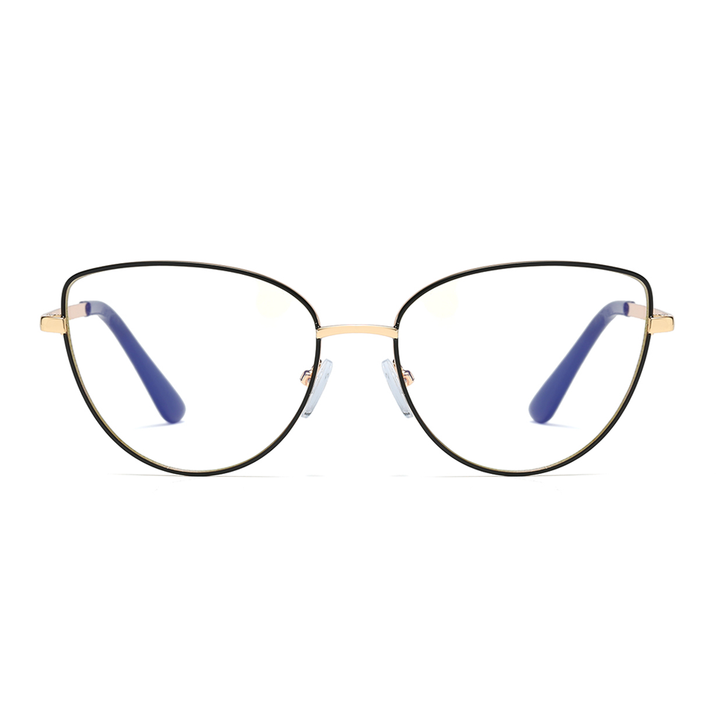 SHIRLEY | Black - Gleam Eyewear | Blue Blocking Glasses