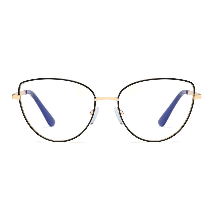 SHIRLEY | Black - Gleam Eyewear | Blue Blocking Glasses
