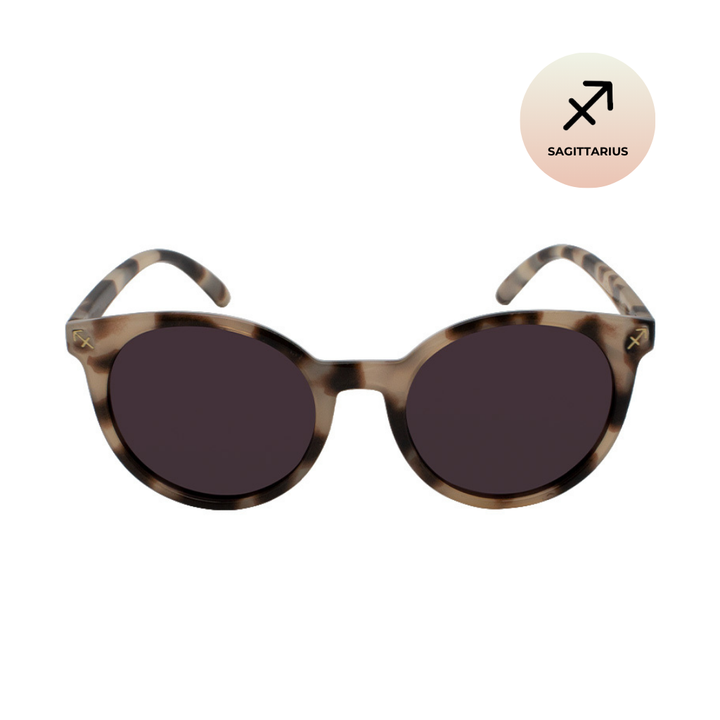 Zodiac Sunglasses | Sagittarius Tortoise