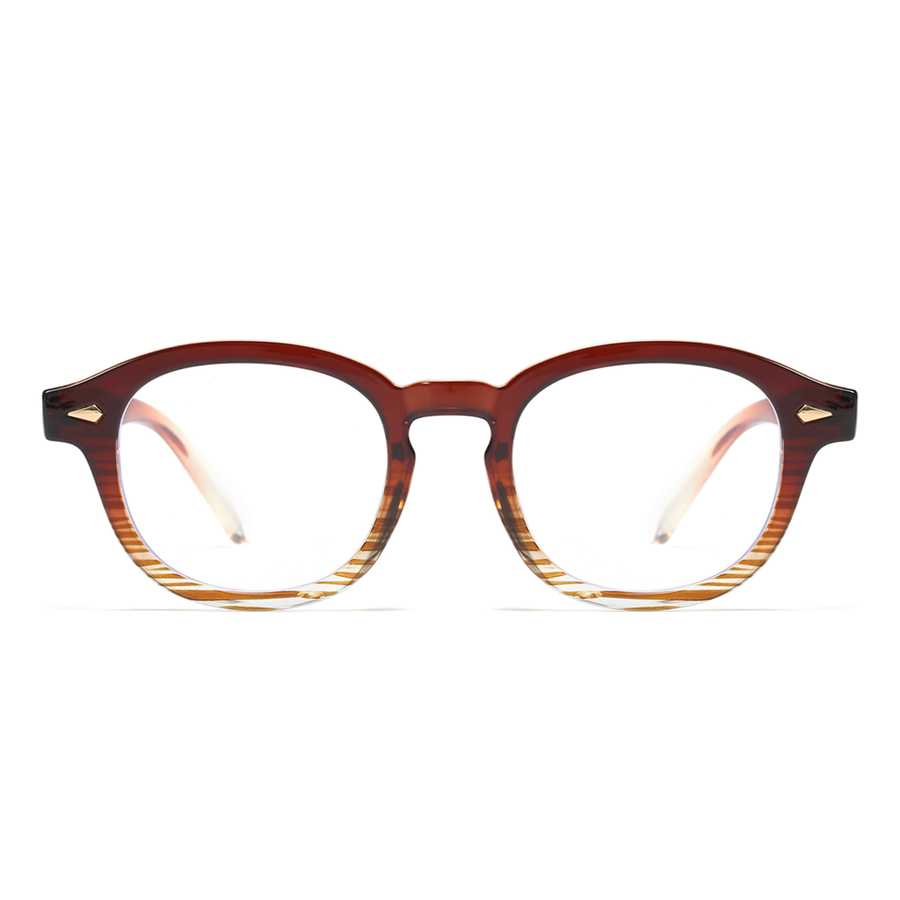 MARIE I Brown - Gleam Eyewear | Blue Blocking Glasses