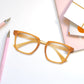 ELLA | Caramel - Gleam Eyewear | Blue Light Blocking Glasses