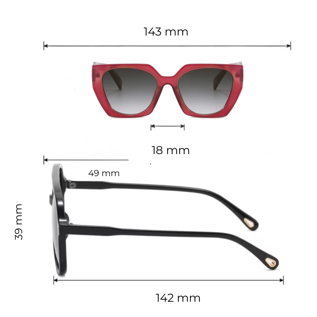 RITA Sunglasses | Berry