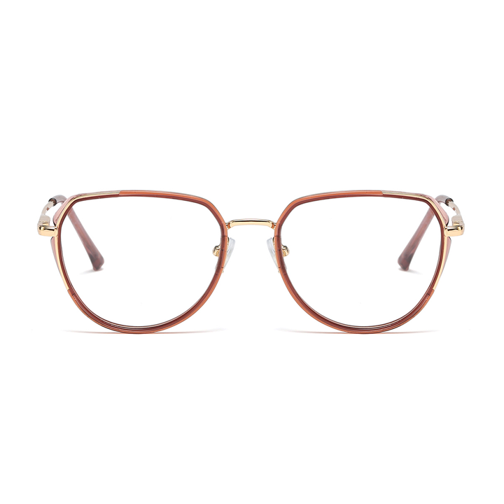 MAYA | Coffee - Gleam Eyewear | Blue Blocking Glasses