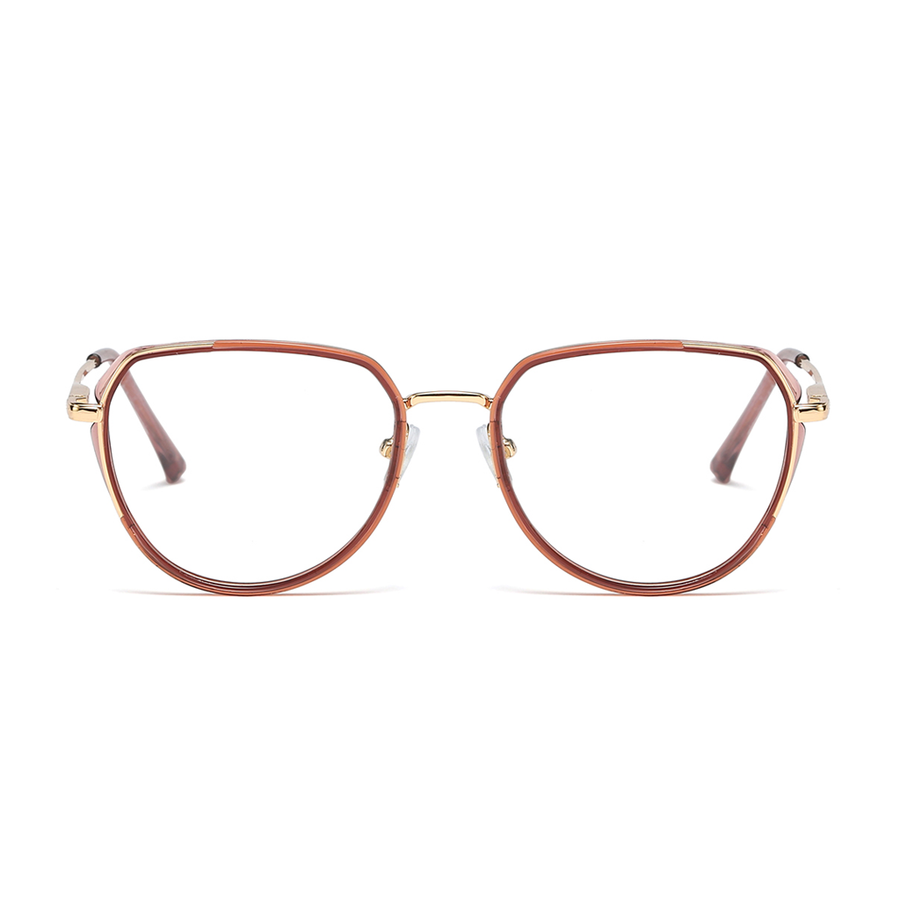 MAYA | Coffee - Gleam Eyewear | Blue Blocking Glasses