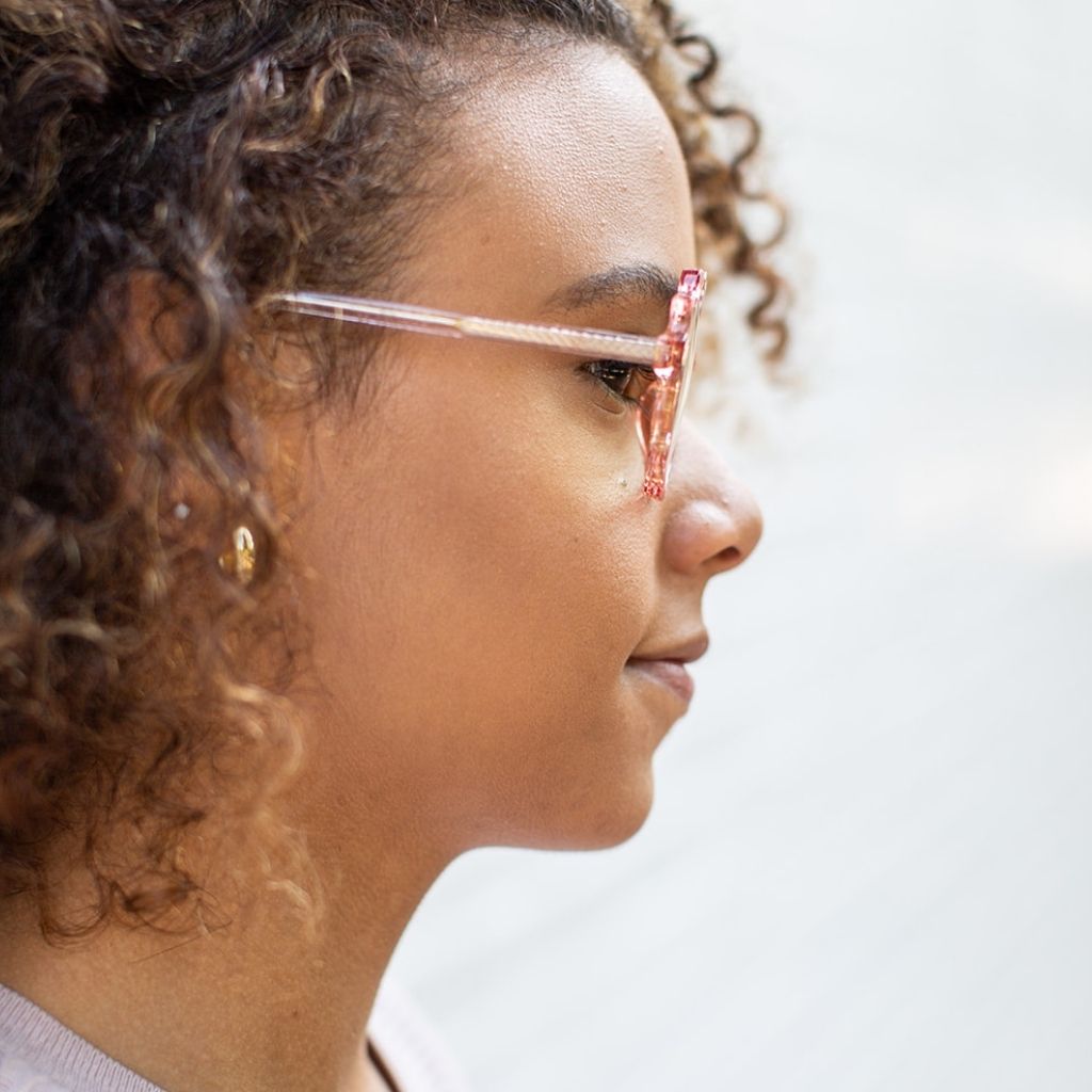 CELIA | Pink - Gleam Eyewear | Blue Light Blocking Glasses