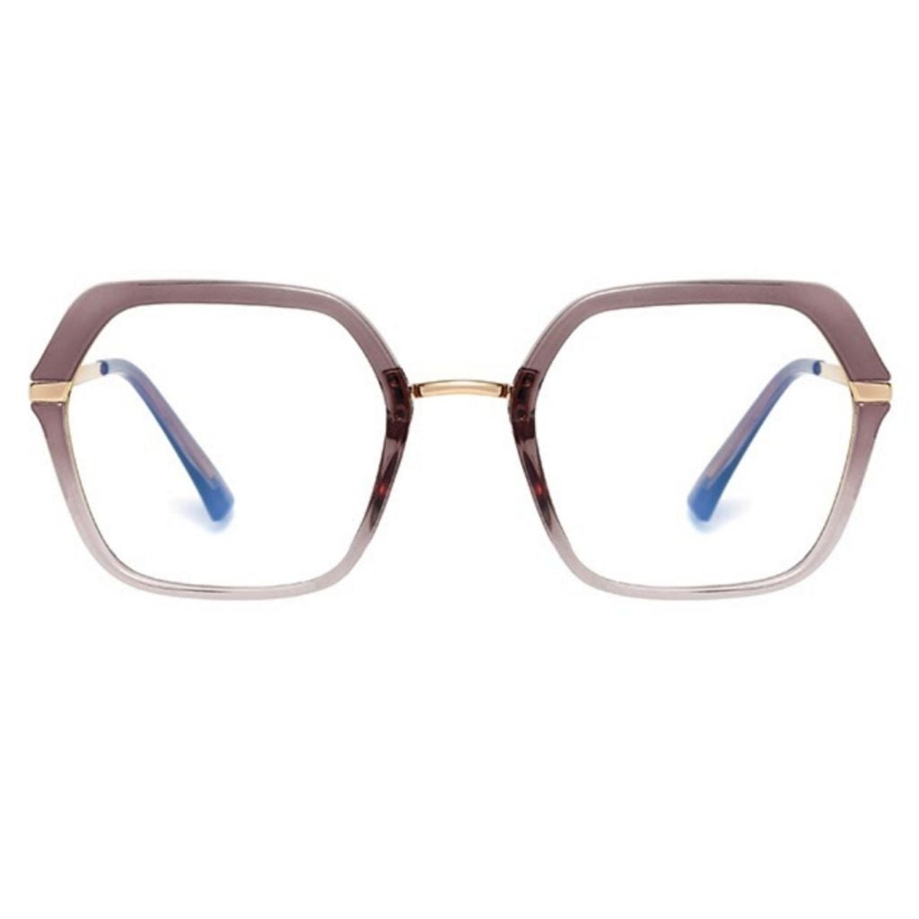 MICHELLE | Gray Ombre - Gleam Eyewear | Blue Light Blocking Glasses