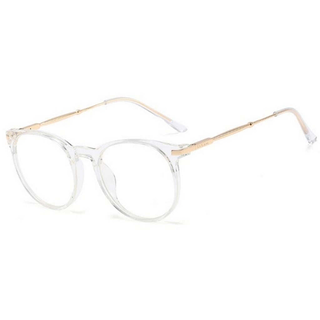 DOLORES | Clear - Gleam Eyewear | Blue Light Blocking Glasses