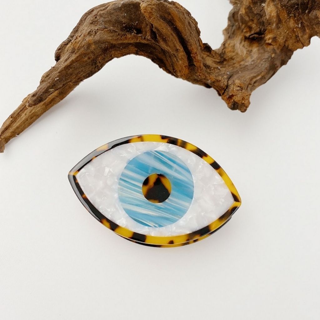 EVIL EYE | Hair Clip - Gleam Eyewear | Blue Light Blocking Glasses