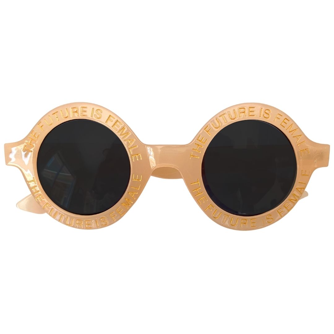Future Is Female Sunglasses | Blush - Gleam Eyewear | Blue Light Blocking Glasses