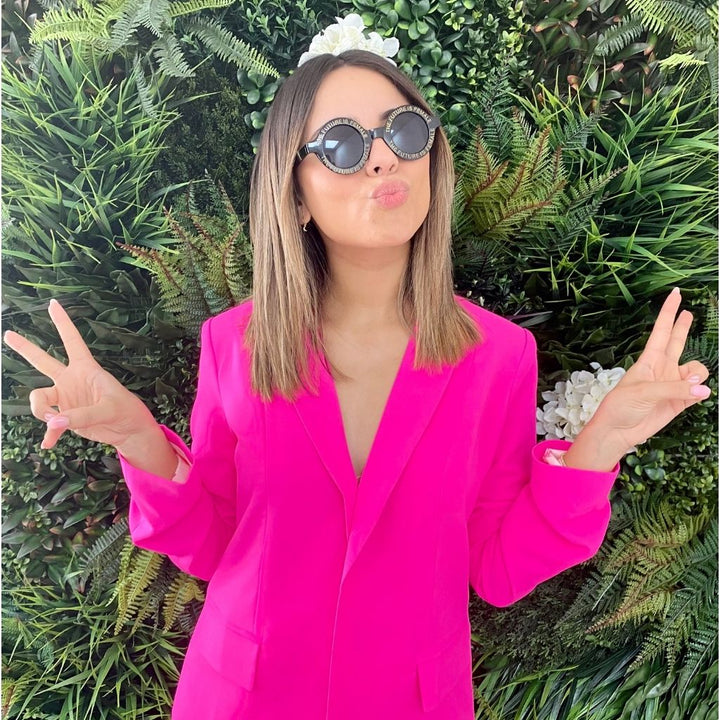 Future Is Female Sunglasses | Black - Gleam Eyewear | Blue Light Blocking Glasses