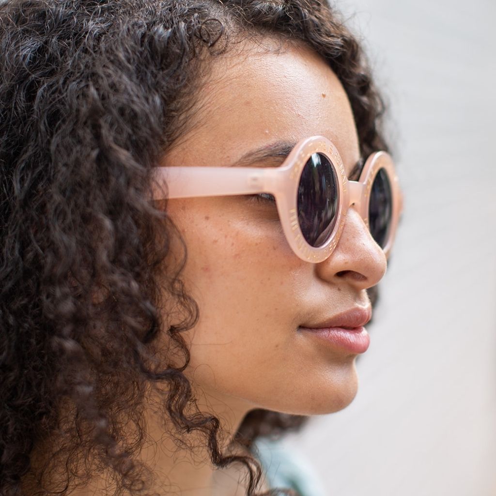 Future Is Female Sunglasses | Blush - Gleam Eyewear | Blue Light Blocking Glasses