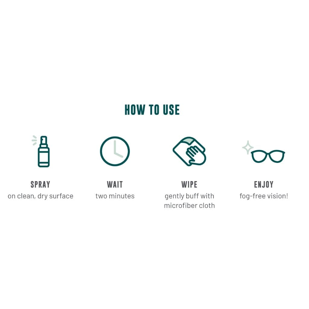 GLEAM | Anti Fog Solution - Gleam Eyewear | Blue Light Blocking Glasses