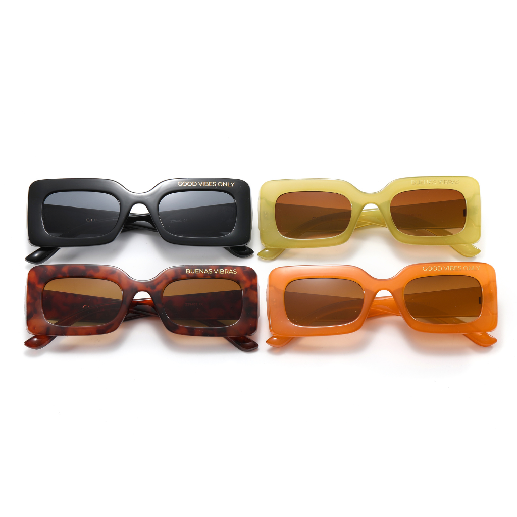 Good Vibes Sunglasses | Caramel - Gleam Eyewear | Blue Light Blocking Glasses
