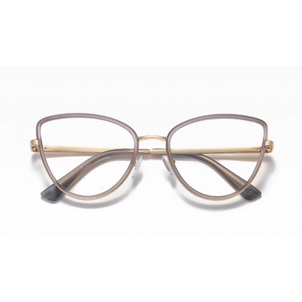 HEDY | Gray - Gleam Eyewear | Blue Light Blocking Glasses