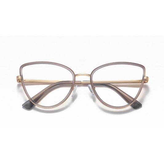 HEDY | Gray - Gleam Eyewear | Blue Light Blocking Glasses