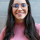 MAYA | Coffee - Gleam Eyewear | Blue Blocking Glasses