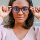 KATHERINE | Brown - Gleam Eyewear | Blue Blocking Glasses