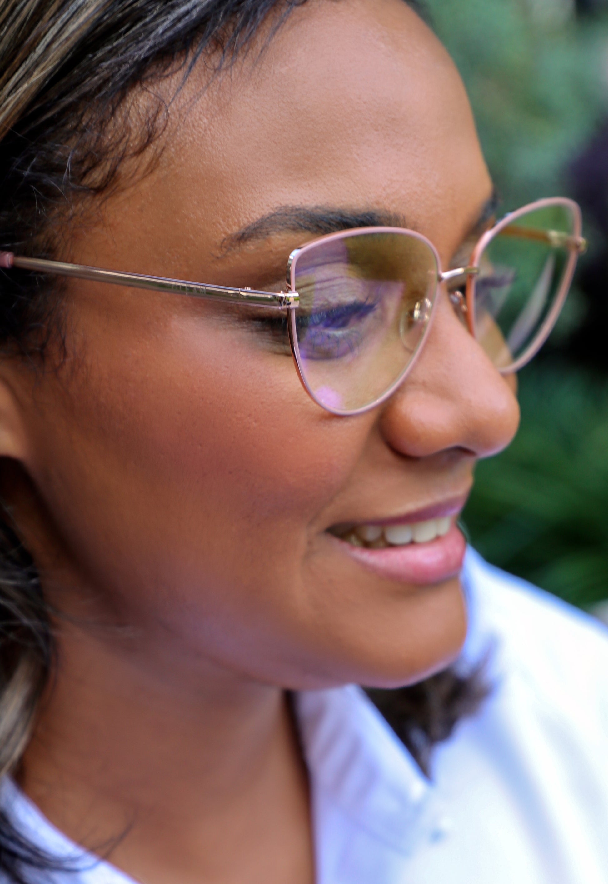 SHIRLEY | Pink - Gleam Eyewear | Blue Blocking Glasses