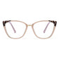 JANE | Khaki - Gleam Eyewear | Blue Light Blocking Glasses