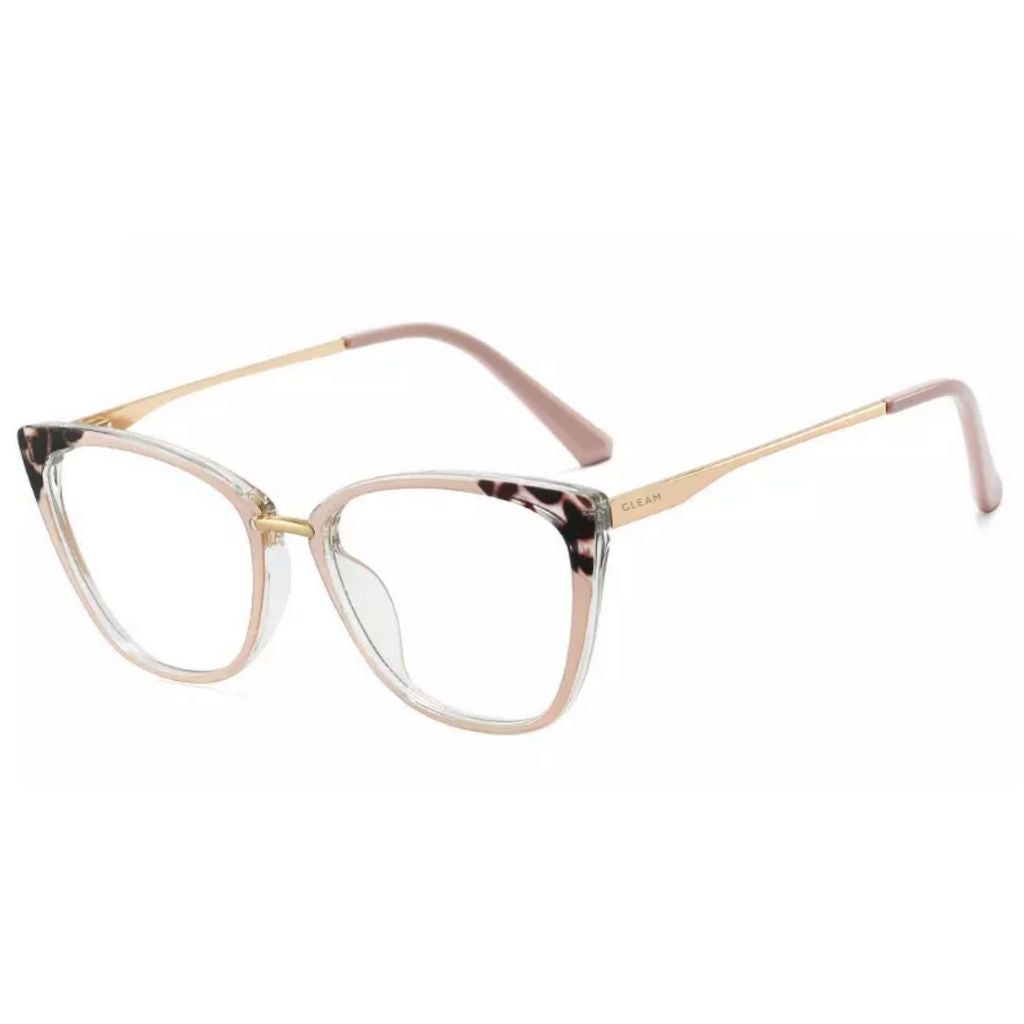 JANE | Khaki - Gleam Eyewear | Blue Light Blocking Glasses