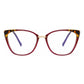 JANE | Red - Gleam Eyewear | Blue Light Blocking Glasses