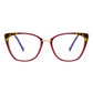JANE | Red - Gleam Eyewear | Blue Light Blocking Glasses
