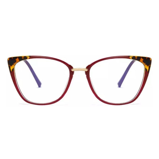 JANE | Red - Gleam Eyewear | Blue Light Blocking Glasses