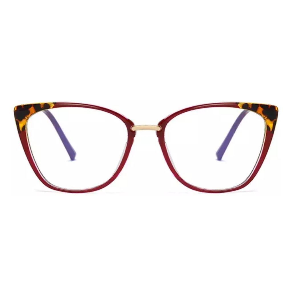 JANE | Red - Gleam Eyewear | Blue Light Blocking Glasses