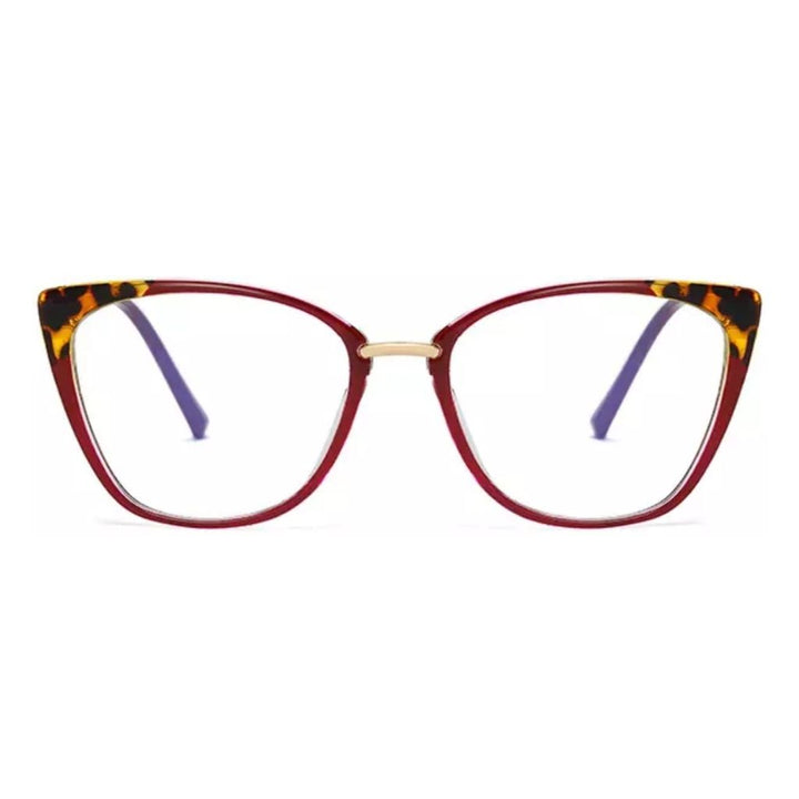 JANE | Red - Gleam Eyewear | Blue Light Blocking Glasses