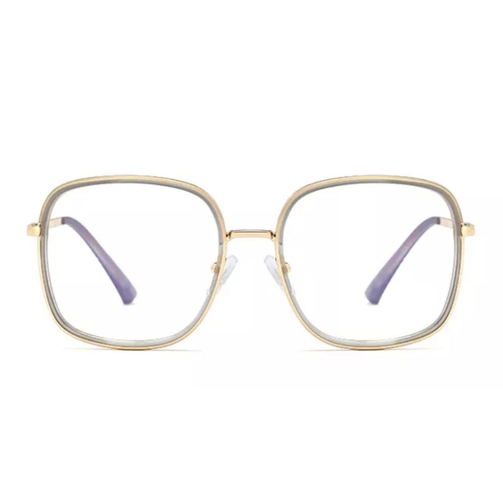 MALALA | Gray - Gleam Eyewear | Blue Light Blocking Glasses