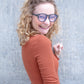 MARIE I Gray - Gleam Eyewear | Blue Blocking Glasses