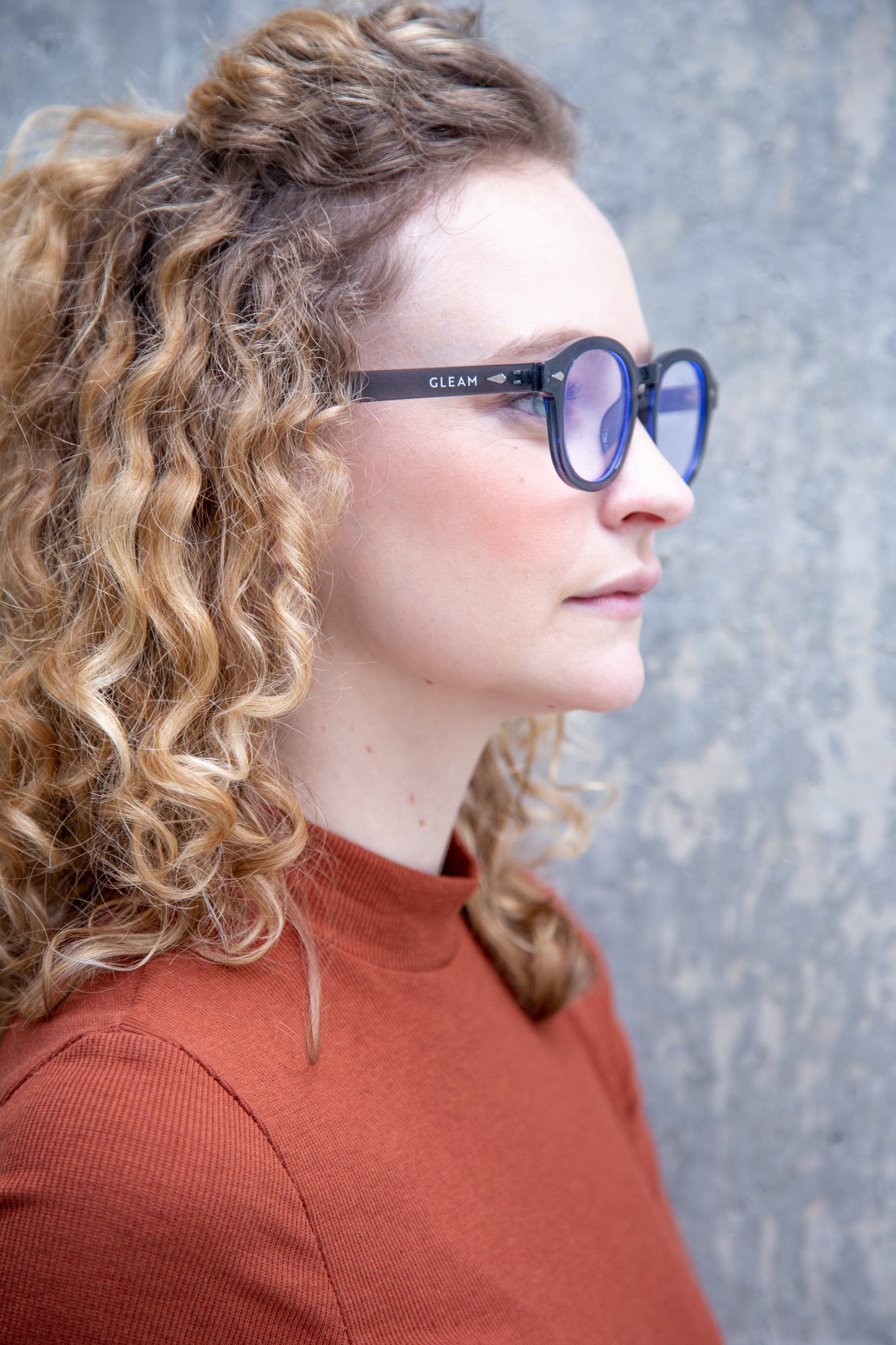 MARIE I Gray - Gleam Eyewear | Blue Blocking Glasses
